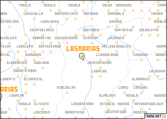 map of Las Marías