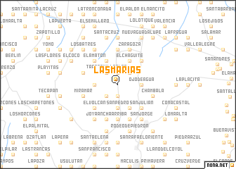 map of Las Marías
