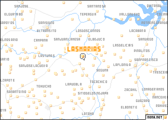 map of Las Marías