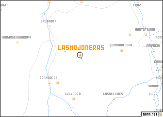 map of Las Mojoneras