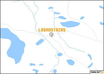 map of Las Mostazas