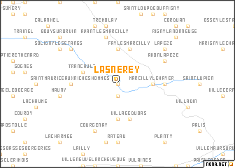 map of Lasnerey