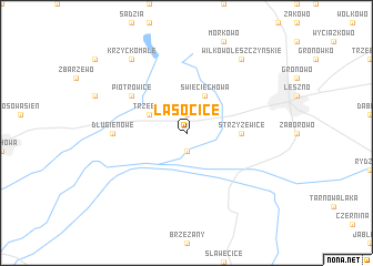 map of Lasocice