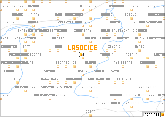 map of Lasocice