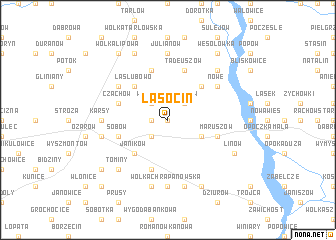 map of Lasocin