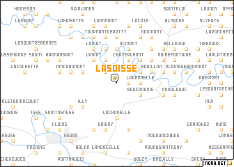 map of La Soïsse