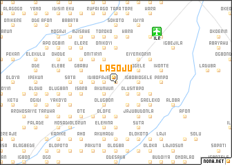 map of Lasoju