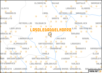 map of La Soledad del Morro