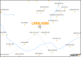 map of La Soledad