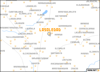 map of La Soledad