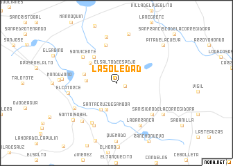 map of La Soledad