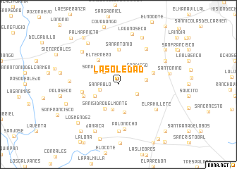 map of La Soledad