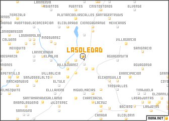 map of La Soledad