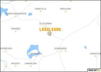 map of La Soledad