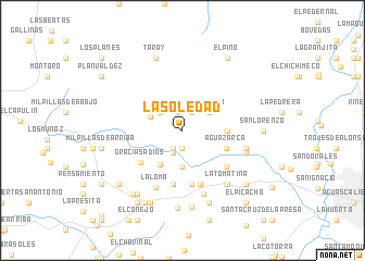 map of La Soledad