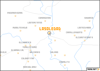 map of La Soledad