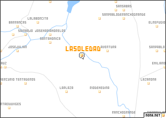 map of La Soledad