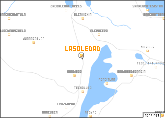 map of La Soledad