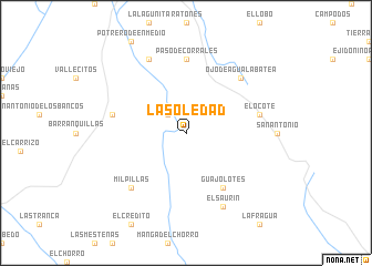 map of La Soledad