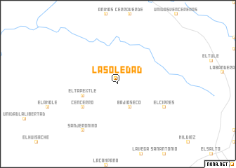 map of La Soledad