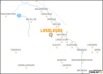 map of La Soledad