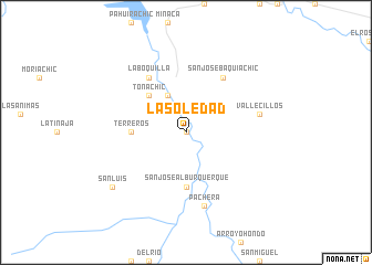 map of La Soledad