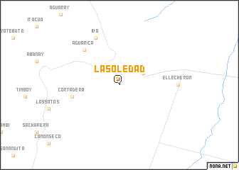 map of La Soledad