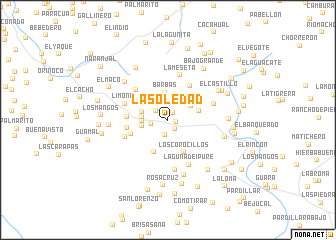 map of La Soledad