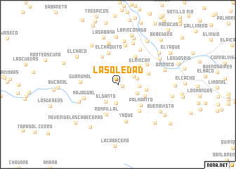 map of La Soledad