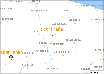 map of La Soledad