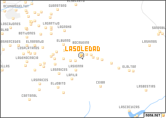 map of La Soledad