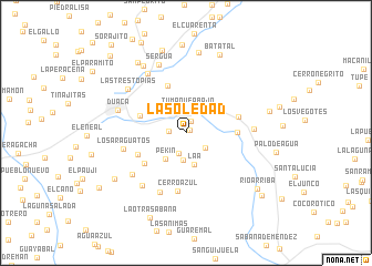 map of La Soledad