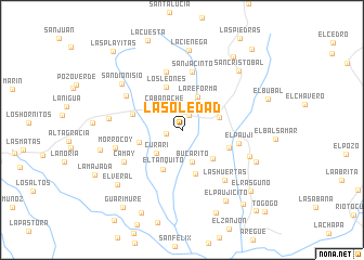 map of La Soledad