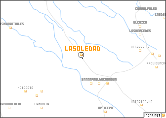 map of La Soledad