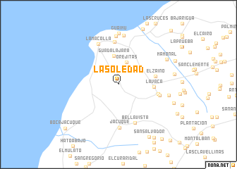 map of La Soledad