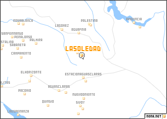 map of La Soledad