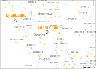 map of La Soledad