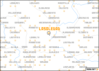 map of La Soledad