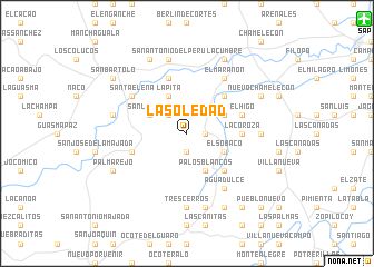 map of La Soledad