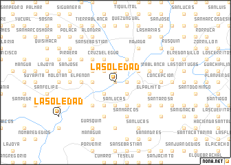 map of La Soledad