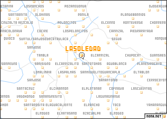 map of La Soledad