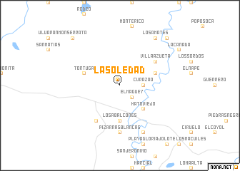 map of La Soledad