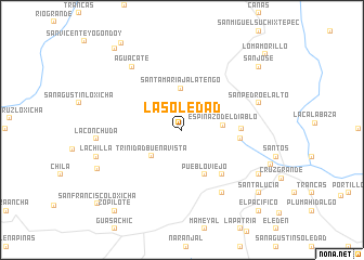 map of La Soledad