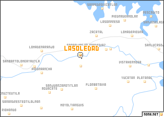 map of La Soledad