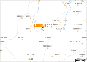 map of La Soledad