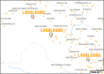 map of La Soledad