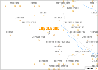 map of La Soledad