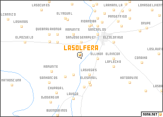 map of La Solfera