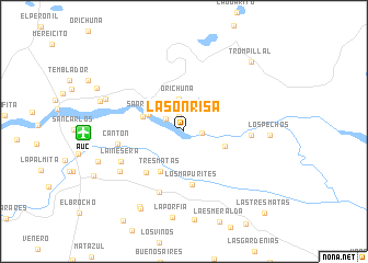 map of La Sonrisa