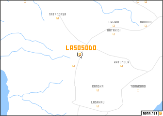 map of Lasosodo